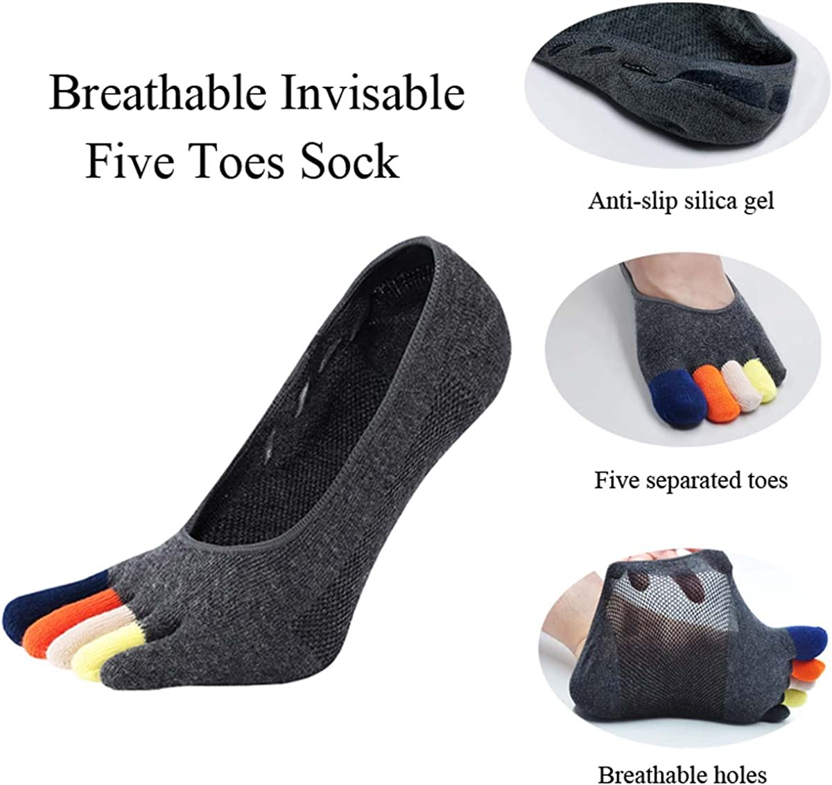 5 Par Męskich Niskich Skarpete – Invisibility Sock Loafer recenzja i cena